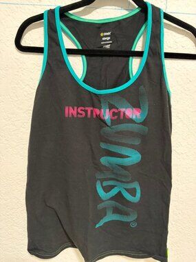 Zumba Instructor Racer Tank Top Size XL